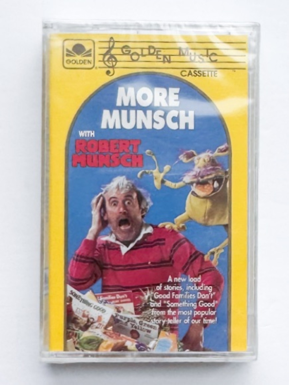Vintage More Munsch Audio Cassette Tape Robert Munsch 1992 Factory Sealed New